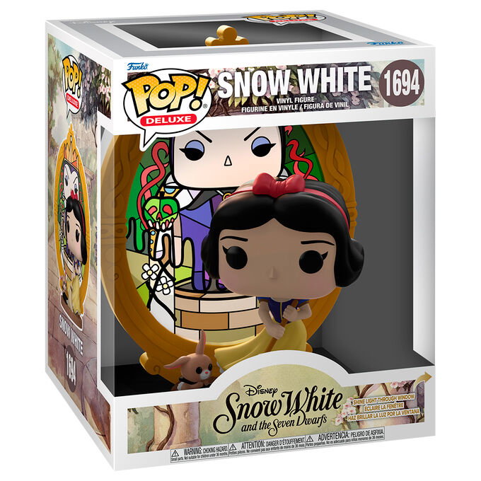 Funko Blanche-Neige Pop! Deluxe Disney Stained Glass