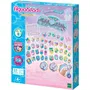 Aquabeads - Kit de Manucure Licorne Nail Studio, 40 Ongles Autocollants avec de l'Eau et Accessoires - Décoration à l'Infini