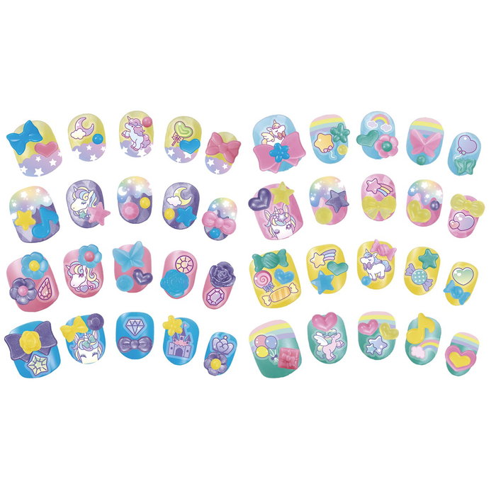 AQUABEADS Kit de design d'ongles Licorne 35051