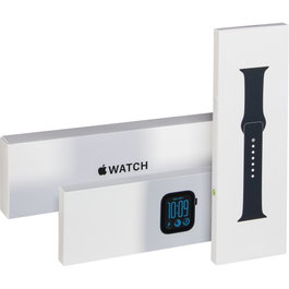 Apple Watch SE 3 GPS 44mm Midnight Aluminium - Bracelet Sport Navy Blue M/L