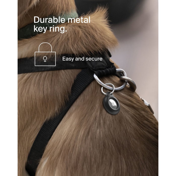 Belkin Secure Holder Porte-clés étanche pour AirTag, Noir