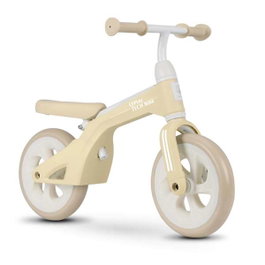 Ociotrends Tech Balance Bike - Vélo d'équilibre sans pédales pour enfant, crème, 10 pouces (10"), âge minimum 1 an
