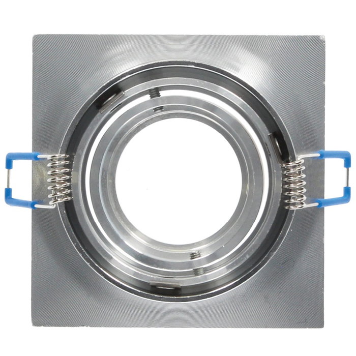 GSC Evolution Cadre d'encastrement carré Aluminium Lisse Nickel GSC Evolution Cadre d'encastrement carré Aluminium Lisse Nickel