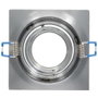 GSC Evolution Cadre d'encastrement carré Aluminium Lisse Nickel