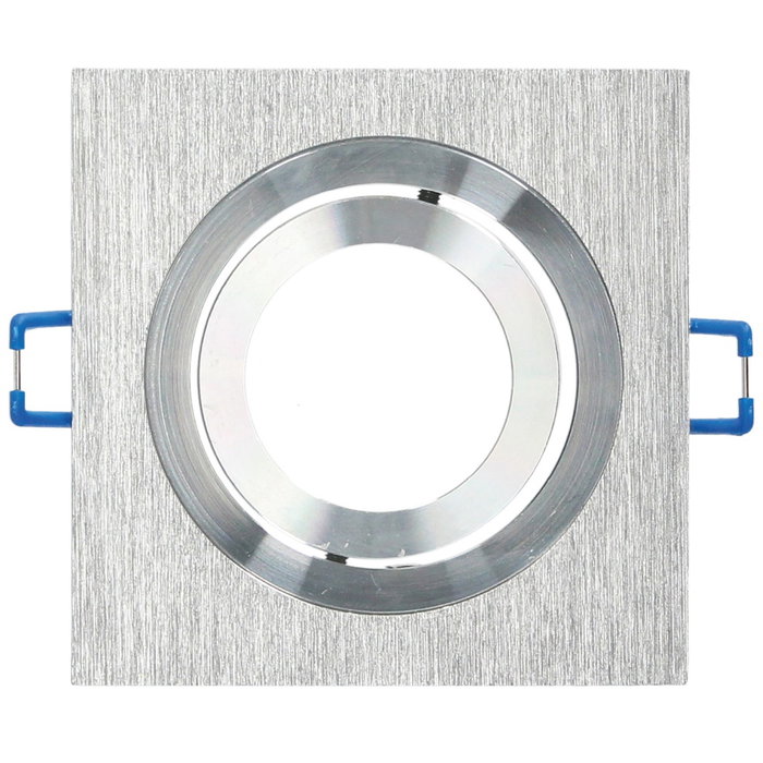 GSC Evolution Cadre d'encastrement carré Aluminium Lisse Nickel GSC Evolution Cadre d'encastrement carré Aluminium Lisse Nickel