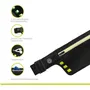 Schildkröt Ceinture de course à éclairage LED intégré Wheel Bee Night Runner - Pochette ventrale pour smartphone jusqu'à 5,5 pouces, 6 LEDs, batterie remplaçable, 92 g