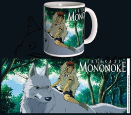 Semic Mug Studio Ghibli Princess Mononoke en céramique, 300 ml