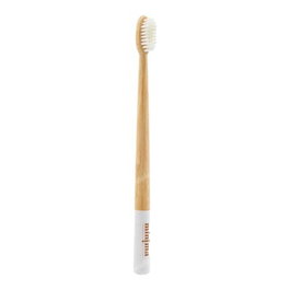 MINIMA ORGANICS Brosse à dents en bambou blanc