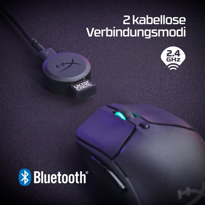 HyperX Pulsefire Haste 2 Black Wireless HyperX Pulsefire Haste 2 Black Wireless