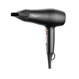 ARGON Sèche-cheveux 2200W Noir Mat et Doré
