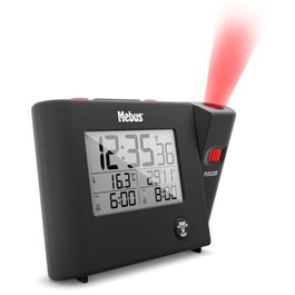 Mebus 25795 Réveil radio contrôlé avec projection