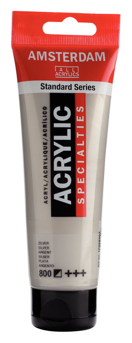 Amsterdam Standard Series Couleurs acryliques Argent 800, 120 ml Amsterdam Standard Series Couleurs acryliques Argent 800, 120 ml