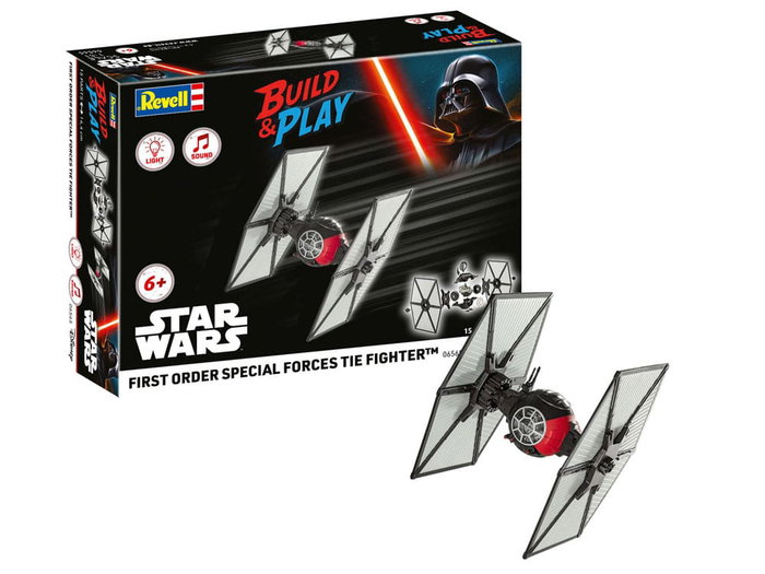 Revell Star Wars TIE Fighter First Order Special Forces avec sons et lumières Revell Star Wars TIE Fighter First Order Special Forces avec sons et lumières