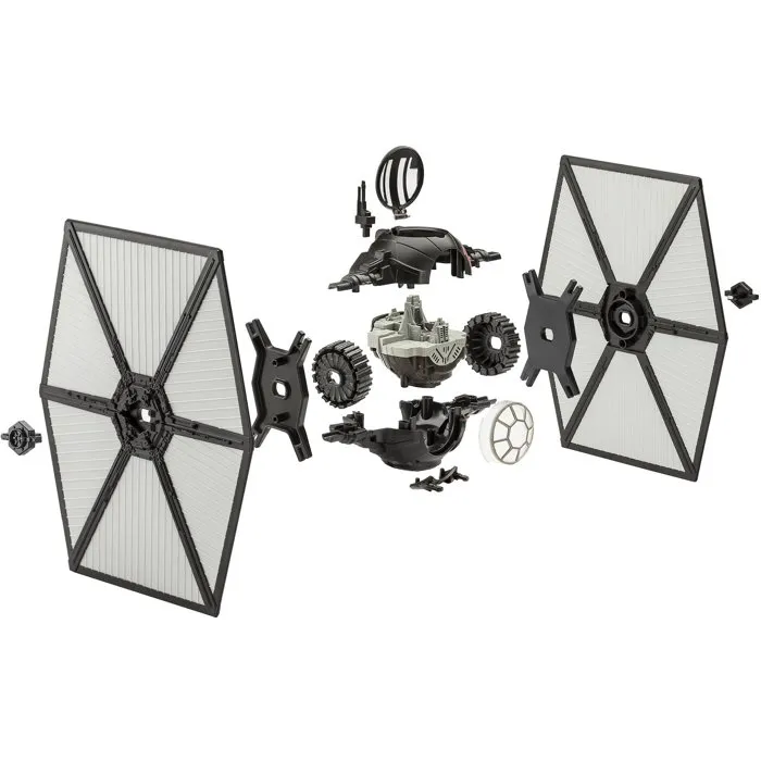 Revell Kit de Construction Build & Play Star Wars TIE Fighter avec Sons et Lumières - Jeu de Modélisme pour Enfants dès 6 Ans