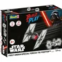 Revell Kit de Construction Build & Play Star Wars TIE Fighter avec Sons et Lumières - Jeu de Modélisme pour Enfants dès 6 Ans