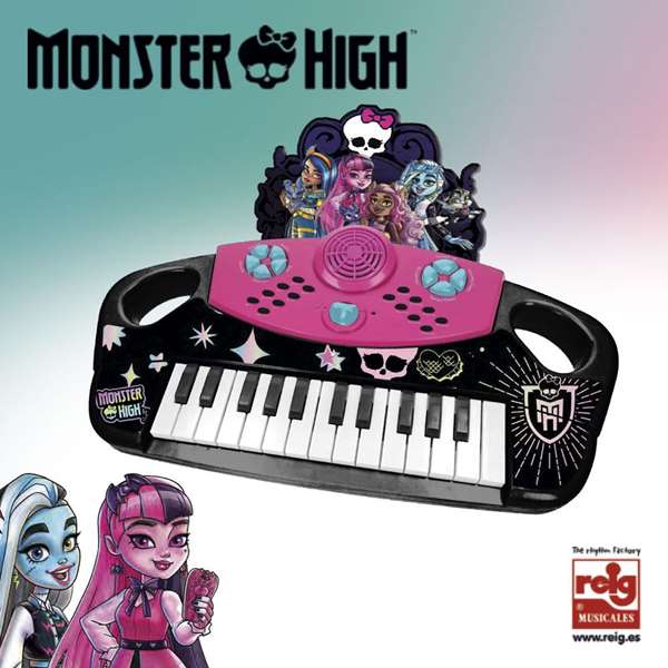 Reig Orgue électronique pour enfants 25 touches, avec sons, fonctionne avec 3 piles AA, âge 3 ans et plus Reig Orgue électronique pour enfants 25 touches, avec sons, fonctionne avec 3 piles AA, âge 3 ans et plus
