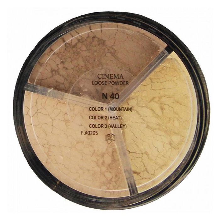 Delfy Poudre Libre Translucide CINEMA #40 30g Effet Film Fixe le Maquillage Contrôle la Brillance Peau Unisexe Fabriqué en Espagne Sans Parabènes