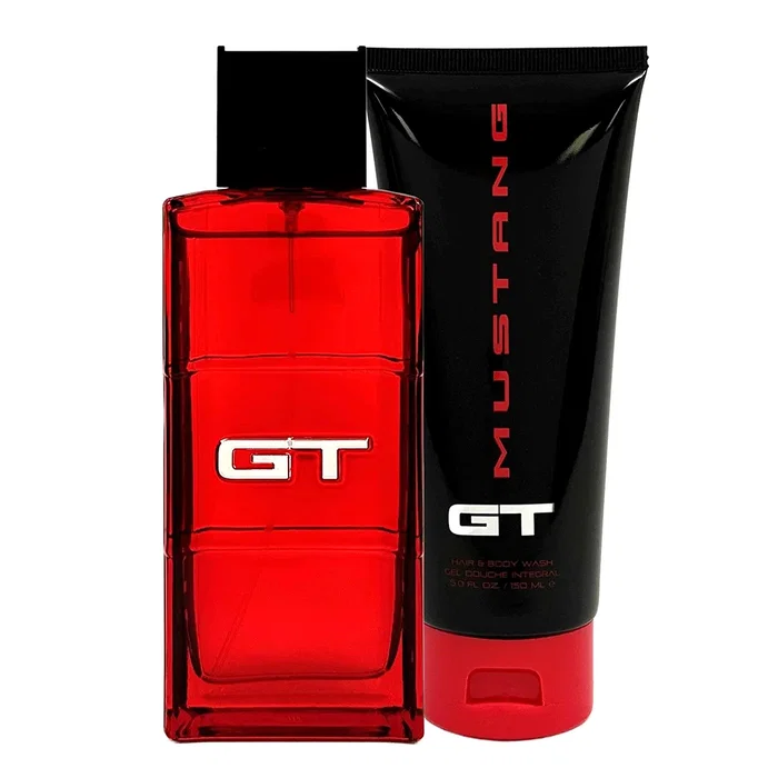 Ford Set Mustang GT Photobox avec Eau De Toilette et Body Wash Ford Set Mustang GT Photobox avec Eau De Toilette et Body Wash