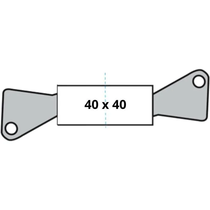 Yale Cylindre de Serrure Libérable pour Porte d'Entrée/Extérieure 40x40mm - 10 Goupilles, 5 Clés Yale Cylindre de Serrure Libérable pour Porte d'Entrée/Extérieure 40x40mm - 10 Goupilles, 5 Clés