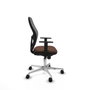 Piqueras y Crespo Chaise de Bureau 1D086N0 Gris Brun foncé