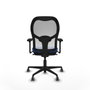 Piqueras y Crespo Chaise de Bureau 3D036G0 Bleu