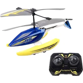 FLYBOTIC Helico Aqua Blaze - Hélicoptère Télécommandé 2.4Ghz 19.5 cm Jaune et Noir - Jouet pour Enfants dès 8 ans