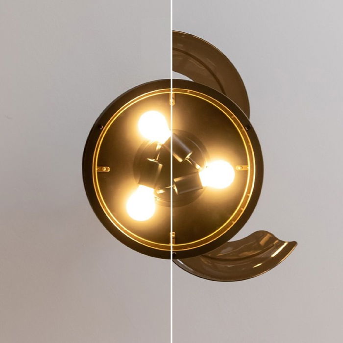 Ventilateur de Plafond avec Lumière Cecotec EnergySilence Aero 3600 25 W Métal