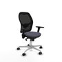 Piqueras y Crespo Chaise de Bureau Jorquera 3D086N0 Gris foncé