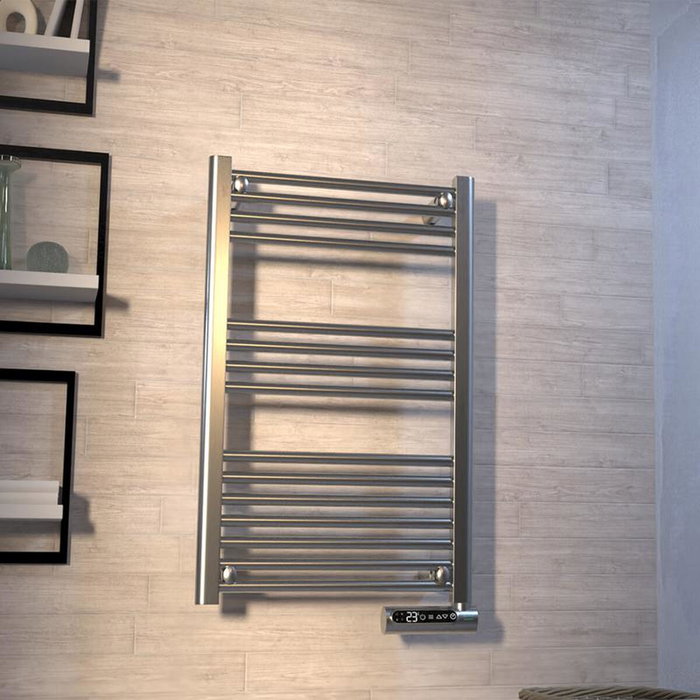 Cecotec ReadyWarm 9100 Smart Towel Steel Porte-serviettes Électrique Gris 500 W