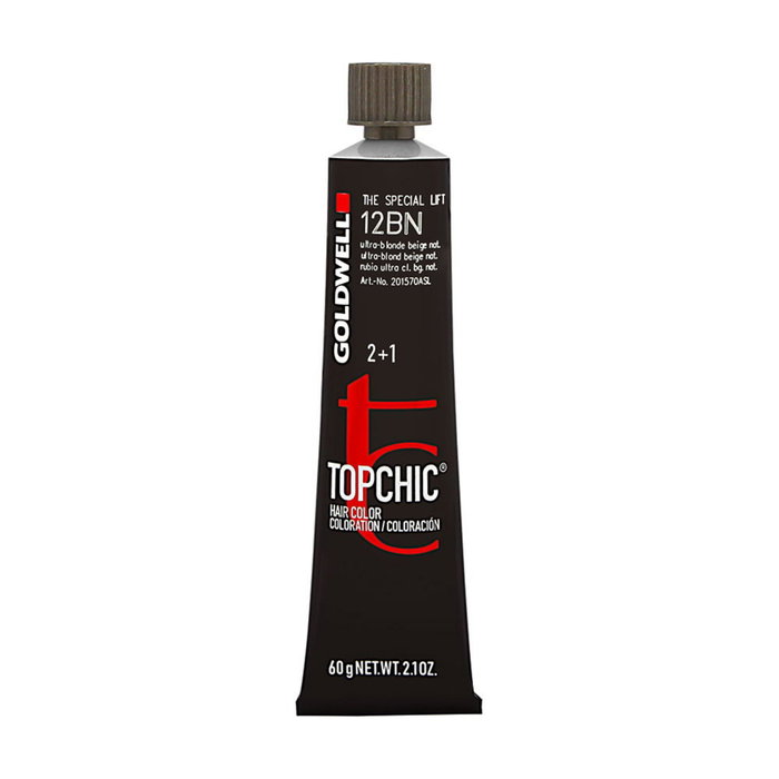 Goldwell TOPCHIC Teinture permanente Blond Platine 12BN 60 ml Goldwell TOPCHIC Teinture permanente Blond Platine 12BN 60 ml