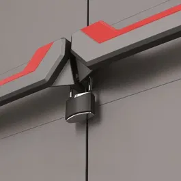 Keter 434769 Armoire de Rangement Basse Stilo 90 cm, Casier Organisateur, Gris et Noir