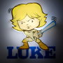 3D Light FX Lampe LED 3D mini Luke Skywalker Star Wars avec éclairage LED - Fonctionne avec 2 piles AAA (non incluses)