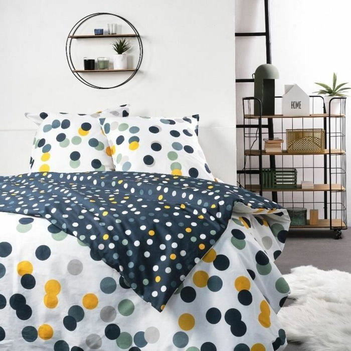 Today Parure de lit Sunshine imprimé pois 220x240 cm Today Parure de lit Sunshine imprimé pois 220x240 cm