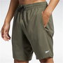 Short de Sport Reebok Wor Woven Vert Olive