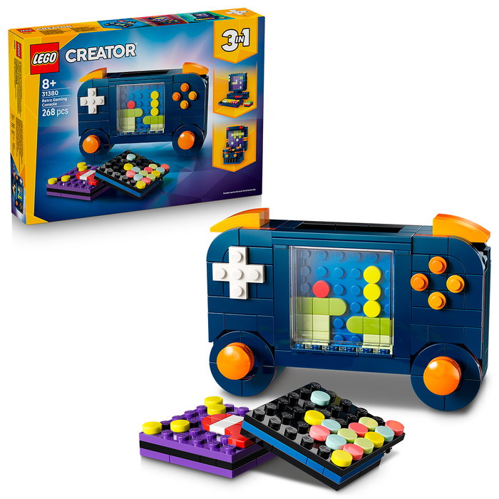 LEGO Creator 3-en-1 La Console de Jeu Rétro 31380 LEGO Creator 3-en-1 La Console de Jeu Rétro 31380