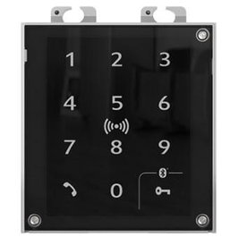 2N IP Verso - Clavier tactile Bluetooth avec lecteur RFID 125kHz, 13.56MHz, NFC et compatible PICard
