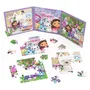 Spin Master - Livre de voyage - 3 puzzles magnétiques 20 pièces - Paw Patrol, Gabby's Dollhouse ou Dora - À partir de 3 ans - 17 x 17 cm