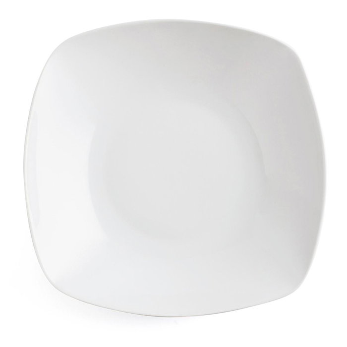 Quid Plat creux en porcelaine Novo Vinci blanc 20,5 cm Quid Plat creux en porcelaine Novo Vinci blanc 20,5 cm