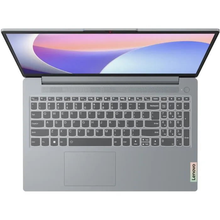 Lenovo IdeaPad Slim 3 15IAN8 82XB006UFR - PC Portable 15.6" FHD - Intel Core i3-N305, 8 Go RAM, 512 Go SSD, Clavier AZERTY Français, Sans Système d'Exploitation