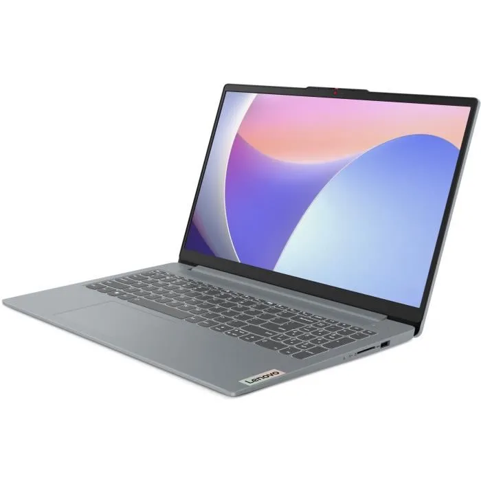 Lenovo IdeaPad Slim 3 15IAN8 82XB006UFR - PC Portable 15.6" FHD - Intel Core i3-N305, 8 Go RAM, 512 Go SSD, Clavier AZERTY Français, Sans Système d'Exploitation