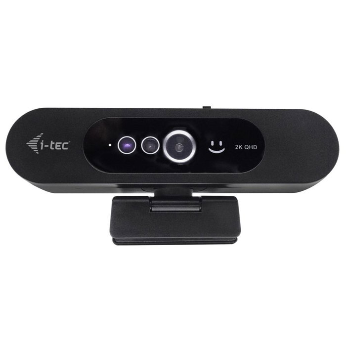 i-tec Solomon WH200 Webcam 2K 4MP avec Windows Hello, microphone intégré, angle 92°, Noir i-tec Solomon WH200 Webcam 2K 4MP avec Windows Hello, microphone intégré, angle 92°, Noir