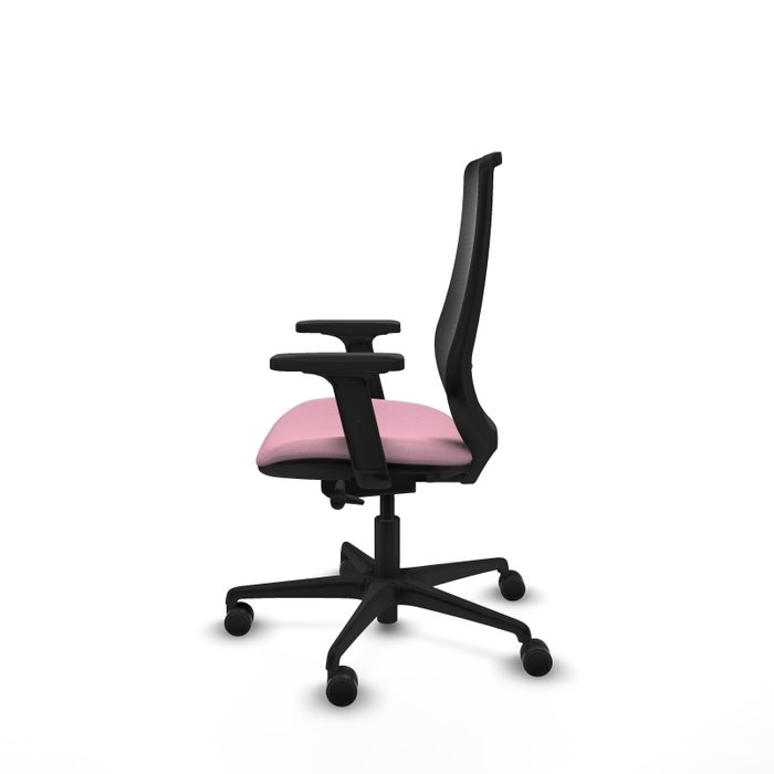 PIQUERAS Y CRESPO Chaise Mardos Synchrone/Traslack Rose et Noir