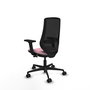 PIQUERAS Y CRESPO Chaise Mardos Synchrone/Traslack Rose et Noir