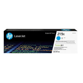 HP Toner 219X Haute Capacité Cyan Original W2191X pour LaserJet - Jusqu'à 2500 Pages