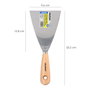 WOLFPACK LINEA PROFESIONAL Spatule Manche Bois Lame 100 mm