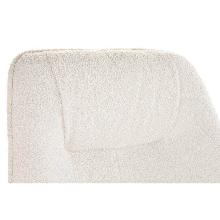 Fauteuil DKD Home Decor Crème Naturel 65 x 75 x 96 cm