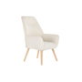 Fauteuil DKD Home Decor Crème Naturel 65 x 75 x 96 cm
