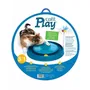 Catit Circuit de Jeu pour Chat avec Balle Roulante, Bandes de Massage, Abeille à Ressort et Herbe à Chat - Jouet Interactif Stimulant et Relaxant