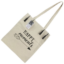 Entre Temps Sac Tote Bag avec Franges en Coton