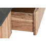DKD Home Decor Table Basse Marbre et Acacia